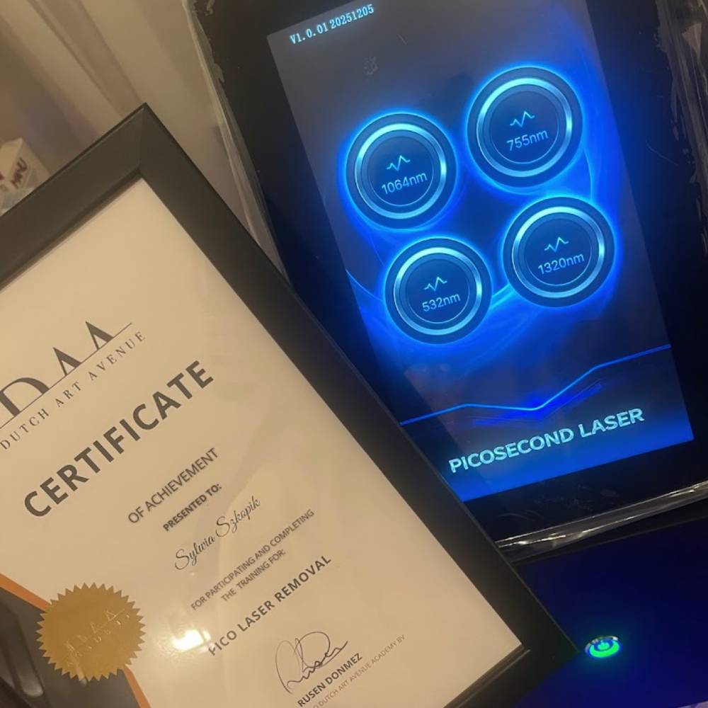 Picosecond Laser certificaat